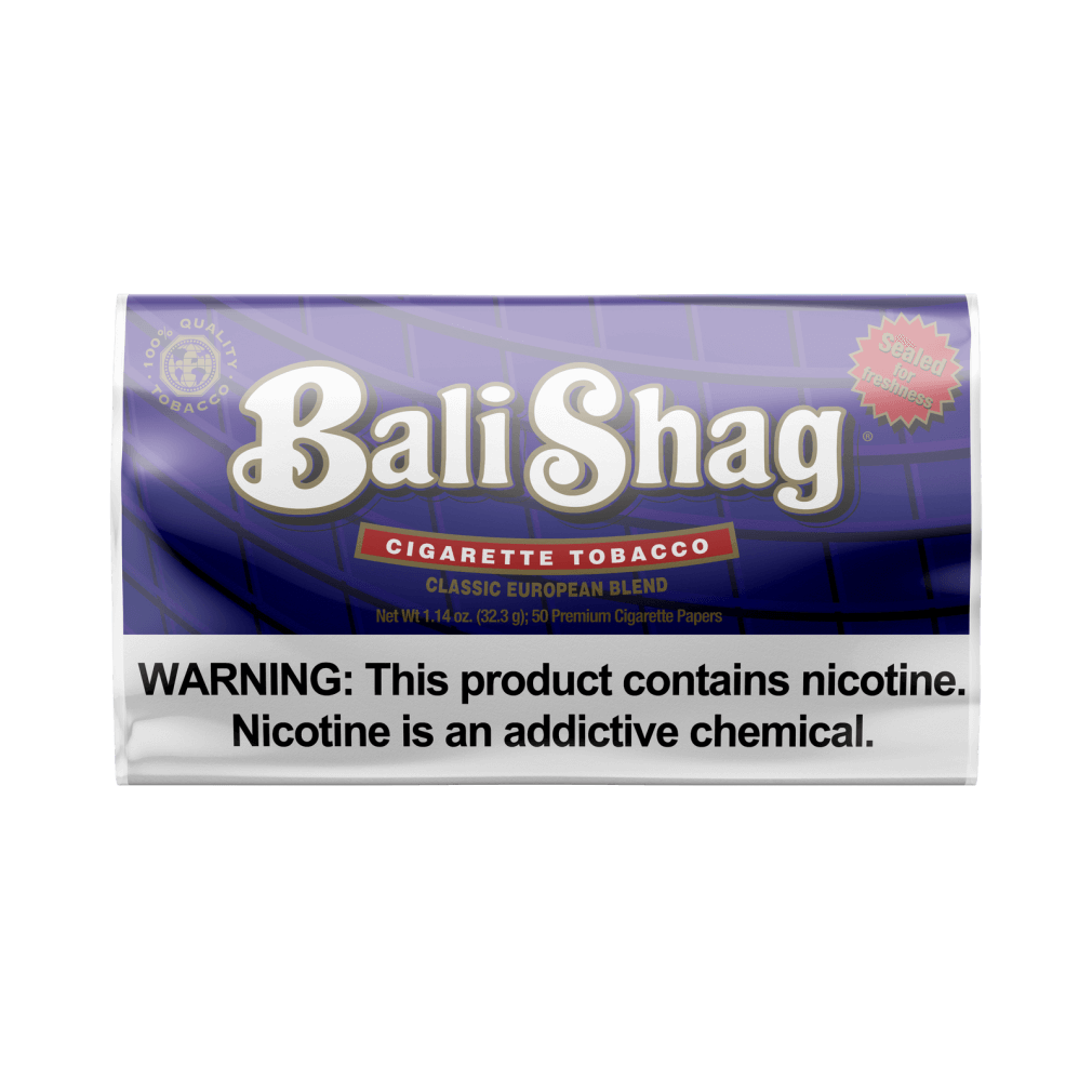 Bali Shag Blue 1.14 OZ Classic European Blend Cigarette Tobacco