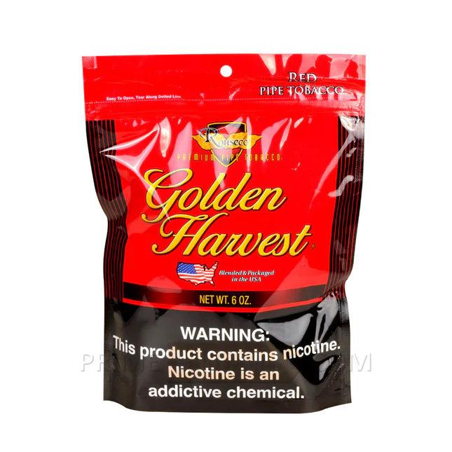 Golden Harvest Red 6 Oz Pipe Tobacco