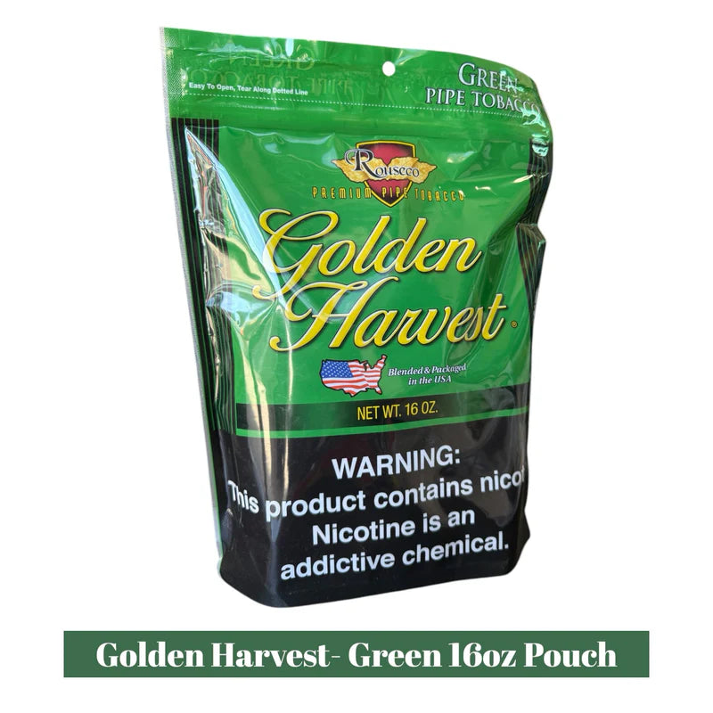Golden Harvest Green (Mint) 16 Oz Pipe Tobacco