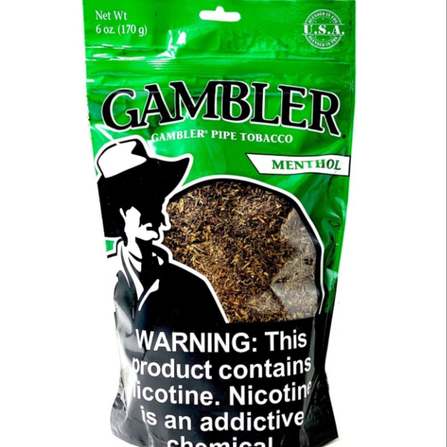 GAMBLER MENTHOL 6 OZ Pipe Tobacco